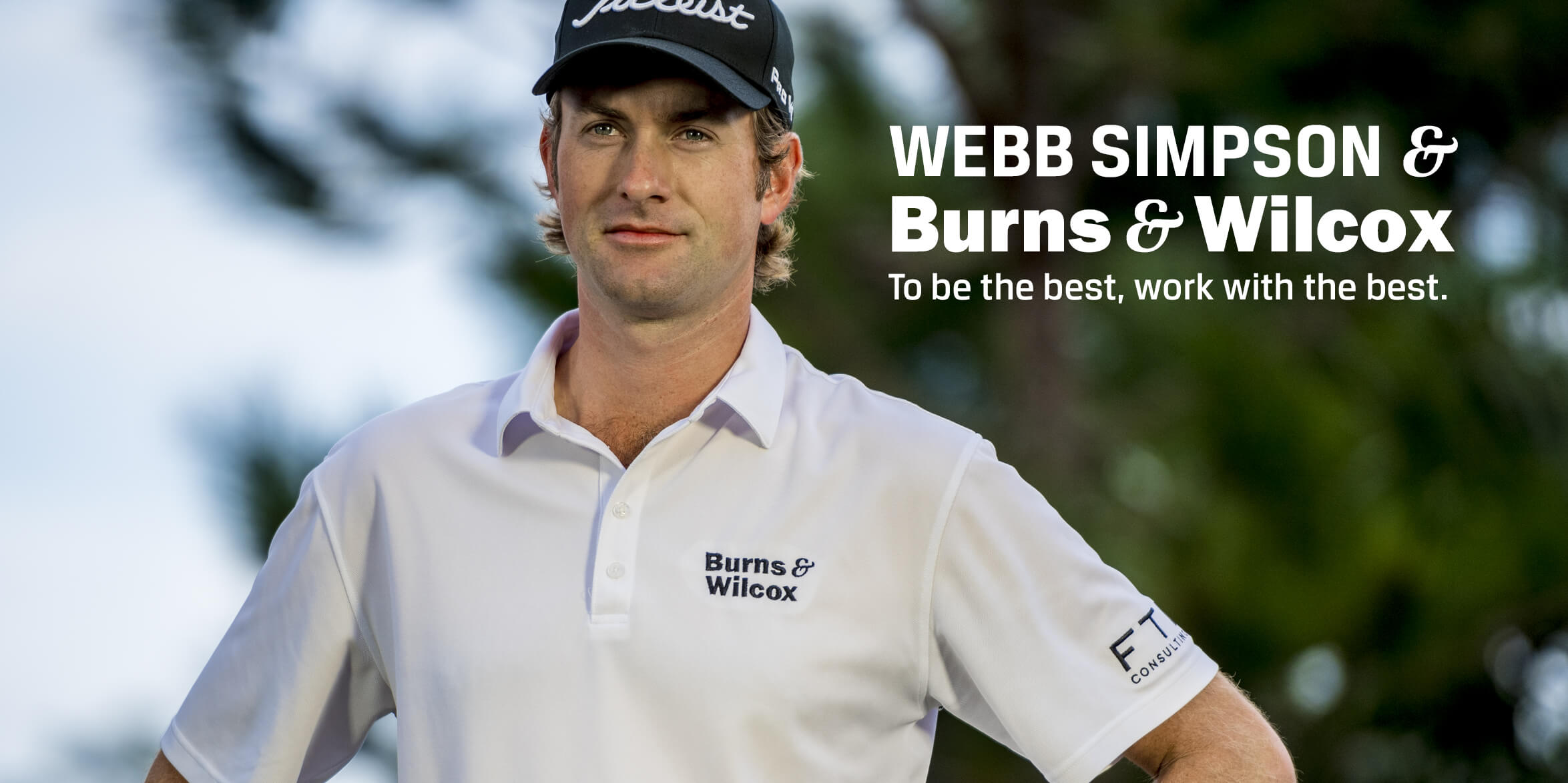 Webb Simpson And Burns And Wilcox Burns And Wilcox