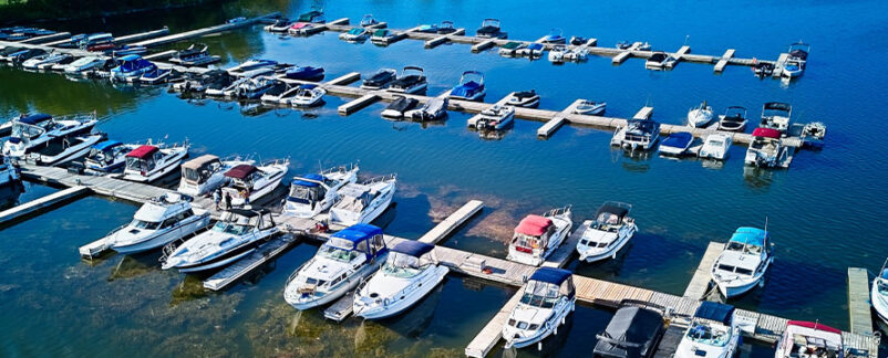 Fire on Docked Pontoon Rips Through Marina, Destroying Several Other Boats in Its Wake